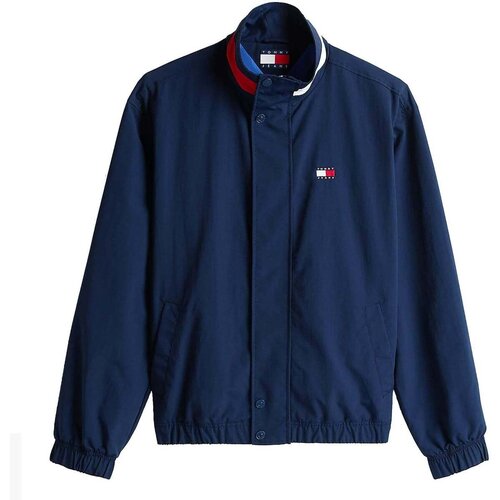 Tommy Jeans DNA Colour Block Collar Jacket Dark Night Navy Plava Cijene
