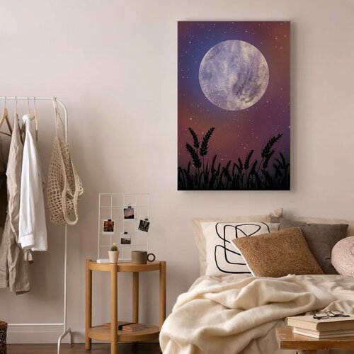  Slika - Night in the Country (1 Part) Vertical 40x60 Na talijanskom platnu Cene