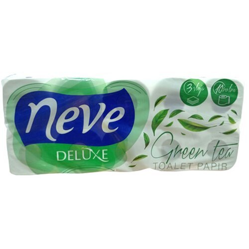 NEVE deluxe Green Tea Toalet papir, 3 sloja, 10 rolni Slike