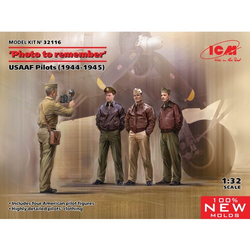 ICM Fotografija za spomin&amp;quot; Piloti ameri&amp;scaron;kih zračnih sil (1944-1945), (21287182) Slike