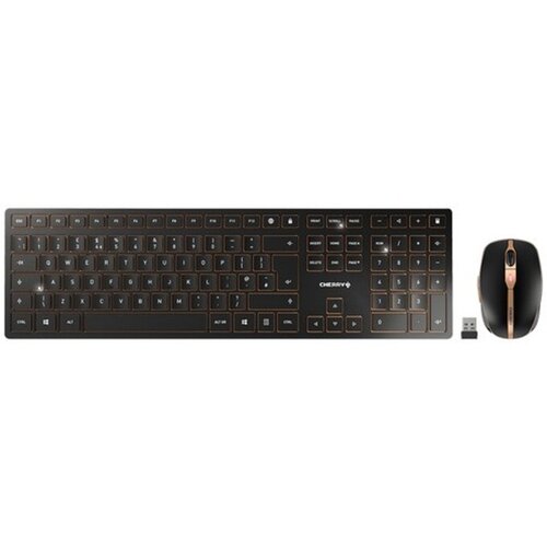 Cherry "Desktop DW 9100 SLIM [UK] WL AES black/copper BT" Cijene