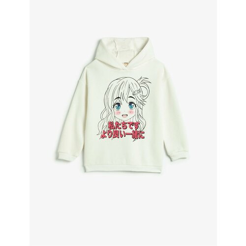 Koton Anime Hoodie & Sweatshirt Long Sleeve Rayon Slike