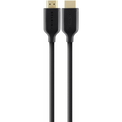 Belkin HDMI kabel HDMI-A vtič, HDMI-A vtič 2.00 m črna F3Y021bt2M avdio povratni kanal, pozlačeni konektorji, Ultra HD (4k) HDMI HDMI kabel, (20417827) Cene