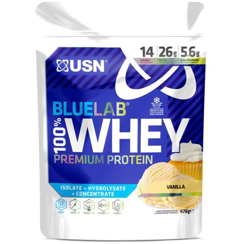 USN BLUE LAB 100% Whey protein 476g Chocolate Slike