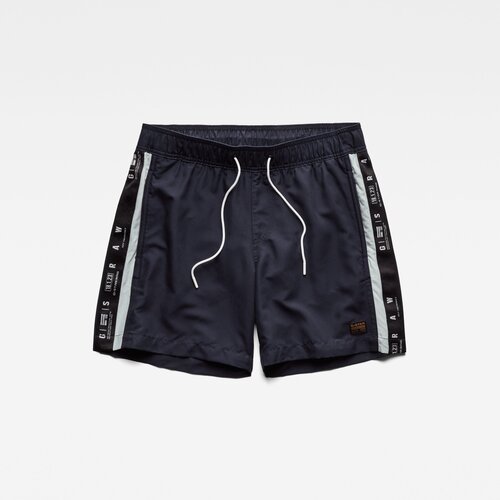 G-star Swimwear - Dirik tape swimshorts dark blue Cene