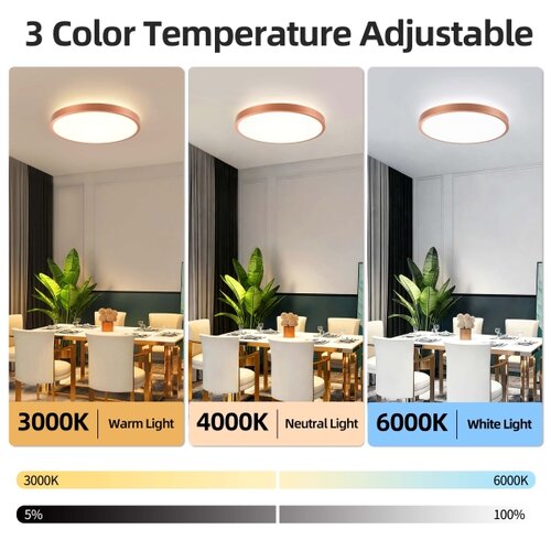 Brilagi LED prigu&amp;scaron;iva svetiljka GLASS POOL DOUBLE LED/60W/230V 50 cm bakarna + daljinski upravljač Slike
