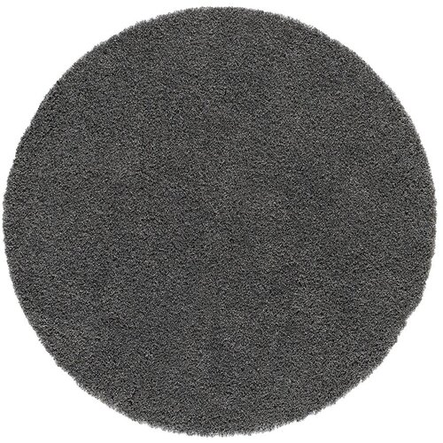 Universal Antracitno sivi okrugao tepih &amp;oslash; 130 cm Norge &amp;ndash; Slike