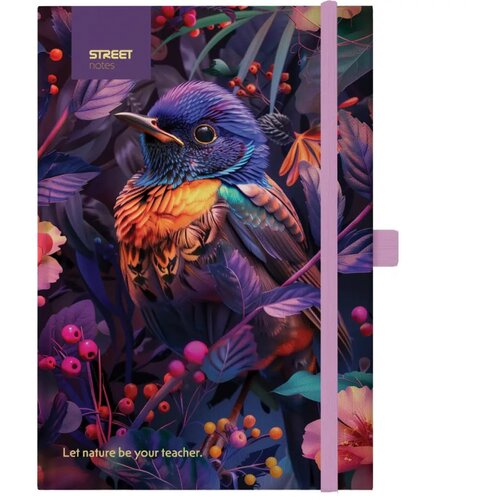 Blok notes z elastiko animals bird a5 tp črt 96l PROMOCIJA Cene