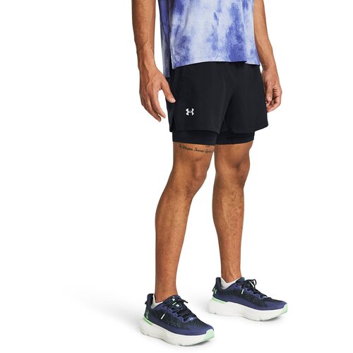 Under Armour Muški šorc Ua Launch 5'' 2-In-1, Crni Cene