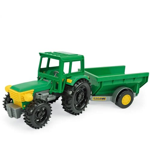 Wader Zeleni traktor s kiperskom prikolicom 38,5 cm - Cene