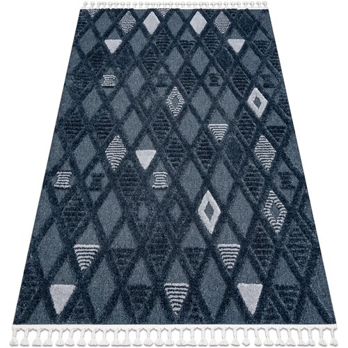 RugsX Preproge Preproga SEVILLA Y499B rešetka, rombi modra Čopk 240x330 cm Modra Cene