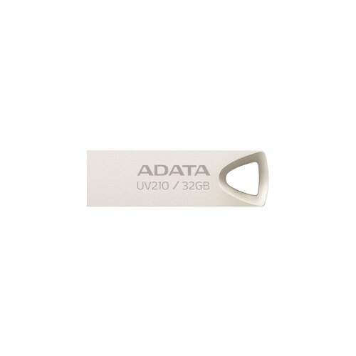  USB Memory stick Adata UFD 32GB UV210 Metal Golden 32 GB, USB, Brzina čitanja 90 MB/s, Brzina pisanja 40 MB/s, AUV210-32G-RGD USB 2.0 Slike