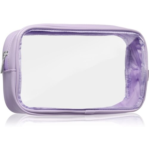 Notino Travel Collection Cosmetic bag transparentna kozmetička torbica M Purple 1 kom Cijene