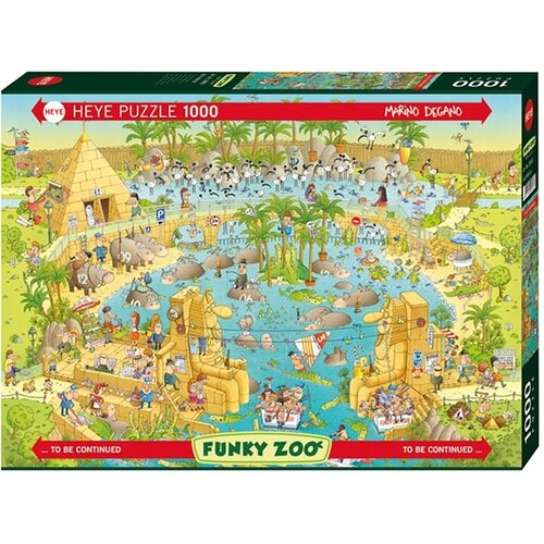 Heye puzzle 1000 delova Degano Fanky Zoo Egyp Nile 29693 Cene