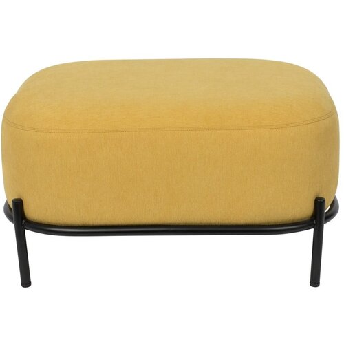 White Label Rumeno-bel tabure Polly Ottoman Slike