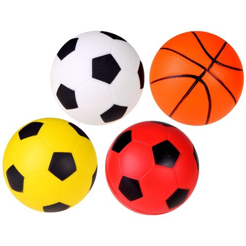  Set laganih pjenastih sportskih loptica 4 komada SP0705 Slike