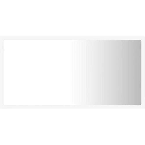  LED kupaonsko ogledalo bijelo 80 x 8,5 x 37 cm akrilno Slike