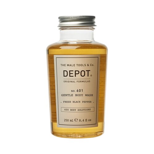 Depot No. 601 Gentle Body Wash gel za tu&amp;scaron;iranje za mu&amp;scaron;karce Fresh Black Pepper 250 ml Slike
