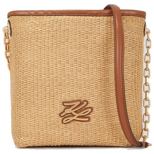 Karl Lagerfeld Torbe K AUTOGRAPH SM BUCKET RAFF Kostanjeva Cene