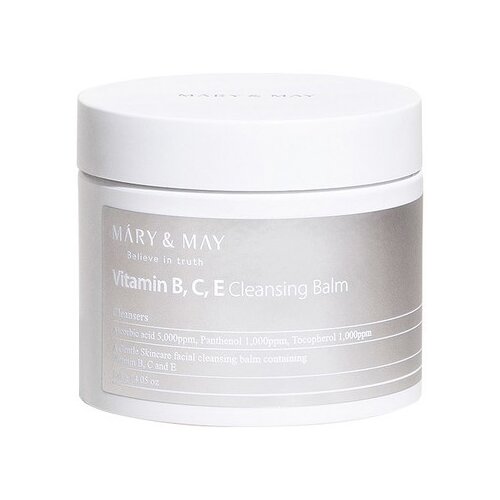 MARY &amp;amp; MAY Balzam za či&amp;scaron;ćenje lica Vitamine B.C.E Cleansing Balm, 120 g Slike