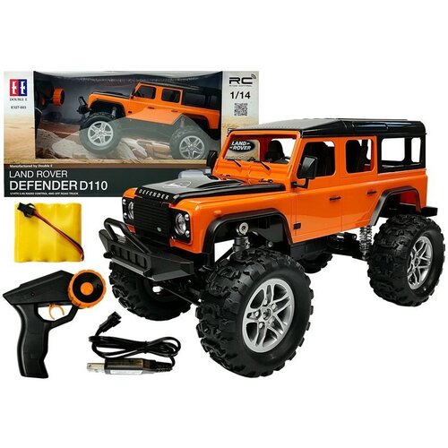  Licencirani auto na daljinsko upravljanje Land Rover Defender 1:14 - narančasti Cijene