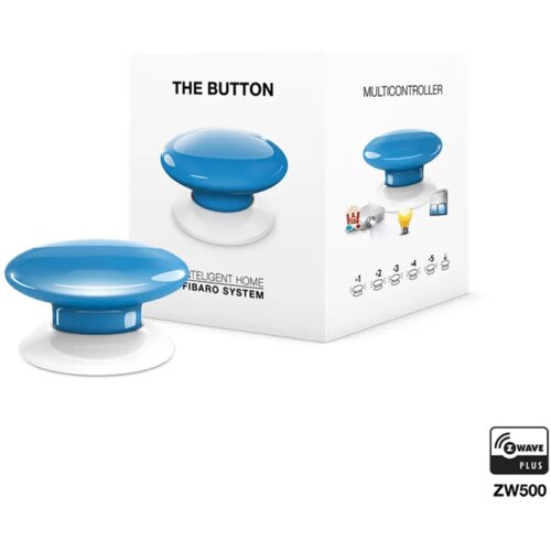 Fibaro tipka (FGPB-101-6) - modra Cene