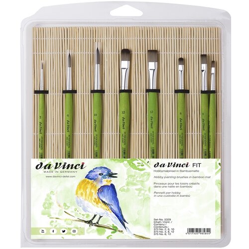  Kistovi da Vinci za &amp;scaron;kolu i hobi - set 8 kom (set kistova da Vinci ) Slike