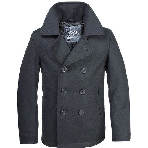 Brandit Moški kratek plašč z gumbi, US Pea Coat