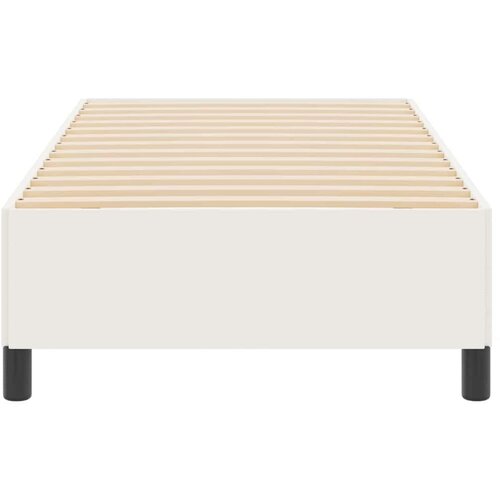  Krevet s opruga kutije Krem 100 x 200 cm Kordura tekstil Slike