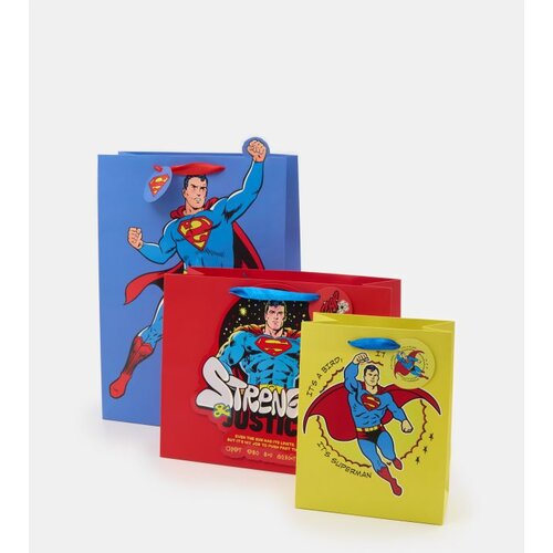 Sinsay Komplet od 3 ukrasne vrećice Superman Cijene