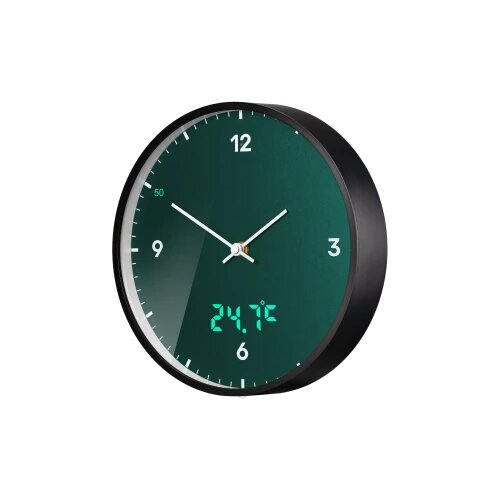 Bresser Optik Zidni sat BRESSER MyTime 24cm petrol sa temperaturom Cijene