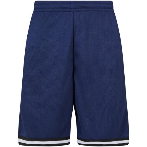 UC Men Men&amp;#039;s Stripes Mesh Shorts - Navy Blue/Black/White Slike