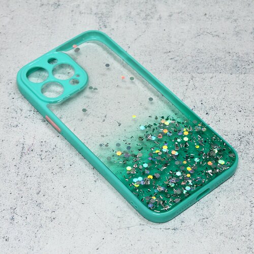 Maska frame glitter za iphone 13 pro max 6.7 mint Slike