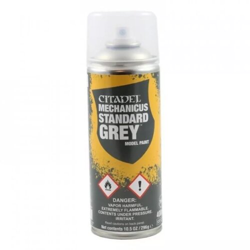 Games Workshop spray paint mechanicus standard grey Cene