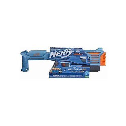 Nerf elite 2.0 tetrad qs 4 puska Slike