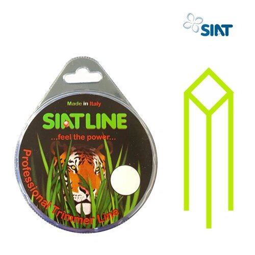  Najlon konac - silk za trimere Siatline 2.7 mm četvrtasti (blister 15 m) Slike