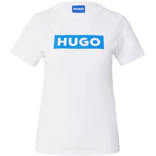 Hugo Blue Majica 'Classic' plava / bijela