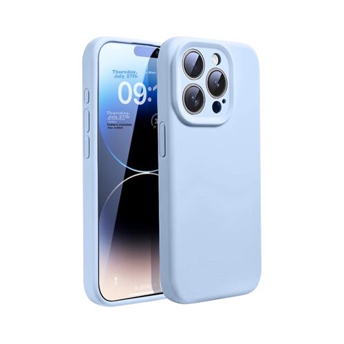  Divi Maska za mobilni telefon iPhone 14 Pro Max, Svetloplava Cene