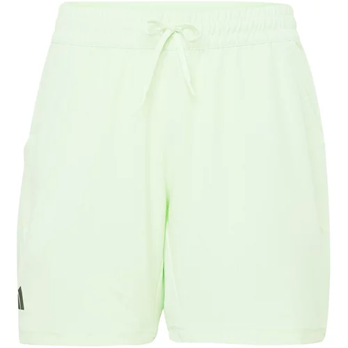 Adidas Športne hlače pastelno zelena / črna