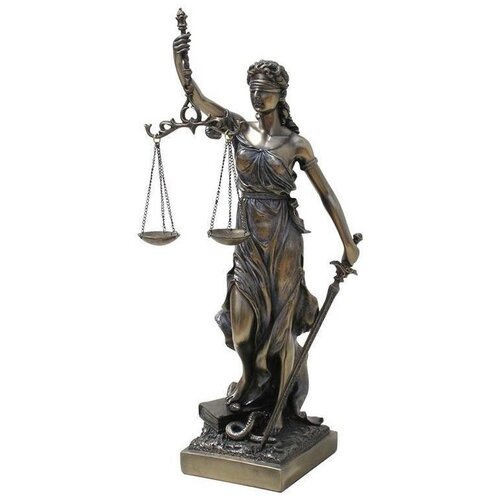 Signes Grimalt Kipci in figurice Boginja Pravičnosti Siva Slike