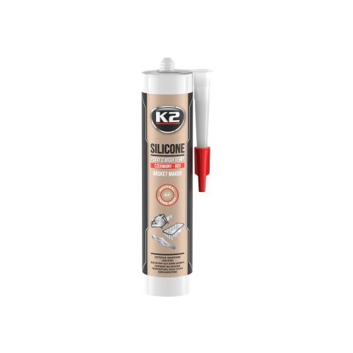 K2 hermetik silikon crveni +350ºC - 300gr Cene