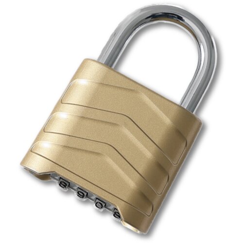 INF New Bottom Opening Combination Padlock Gold, (21540559) Cene