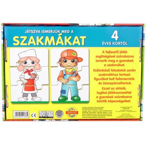  Spoznajmo poklice na igriv način - izobraževalna igra v madžarščini Cene