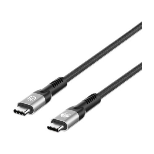 Manhattan 356374 USB-C M/M 3.1/8K/60Hz/Thunderbolt 4/40Gbps/PD/1m Kabl Slike