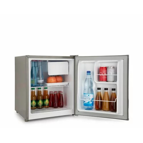 Klarstein snoopy eco, mini hladilnik z zamrzovalnikom, e, 41 litrov, 39 db, siva barva