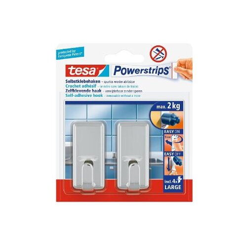 Tesa vešalica powerstrips klasik hrom 2kom Cene