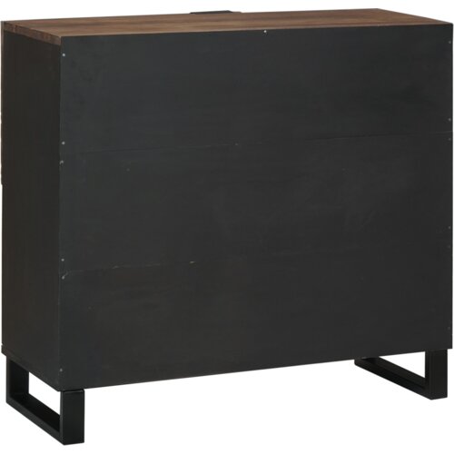 VidaXL sideboard 80x33.5x75 cm puno drvo mango Slike