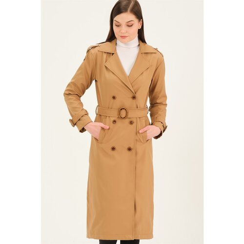 Dewberry Z6737 WOMEN'S TRENCH COAT-CAMEL Cijene