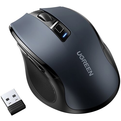 Ugreen optična miška brezžična miška usb 2.4GHz / bluetooth 5.0 4000 dpi črna, (21533769) Cene