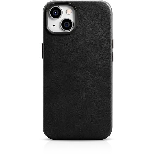 ICARER Magnetni usnjeni ovitek za iPhone 14 Plus z črno usnjeno torbico MagSafe Oil Wax Premium Leather Case, (21522058) Slike